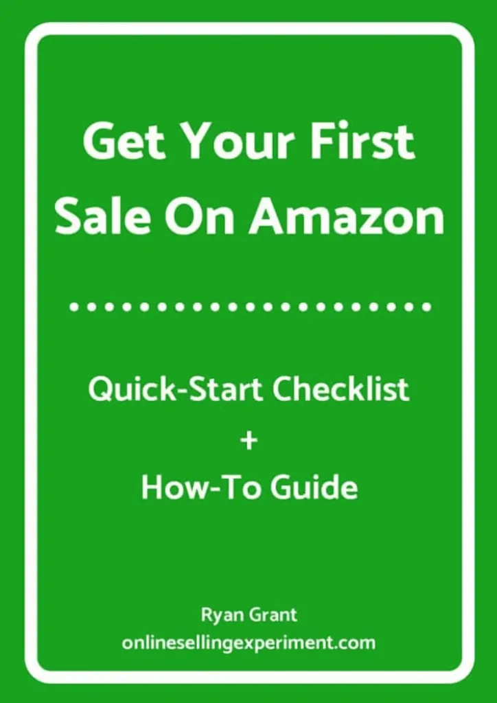 Get Your First Sale on Amazon Cover