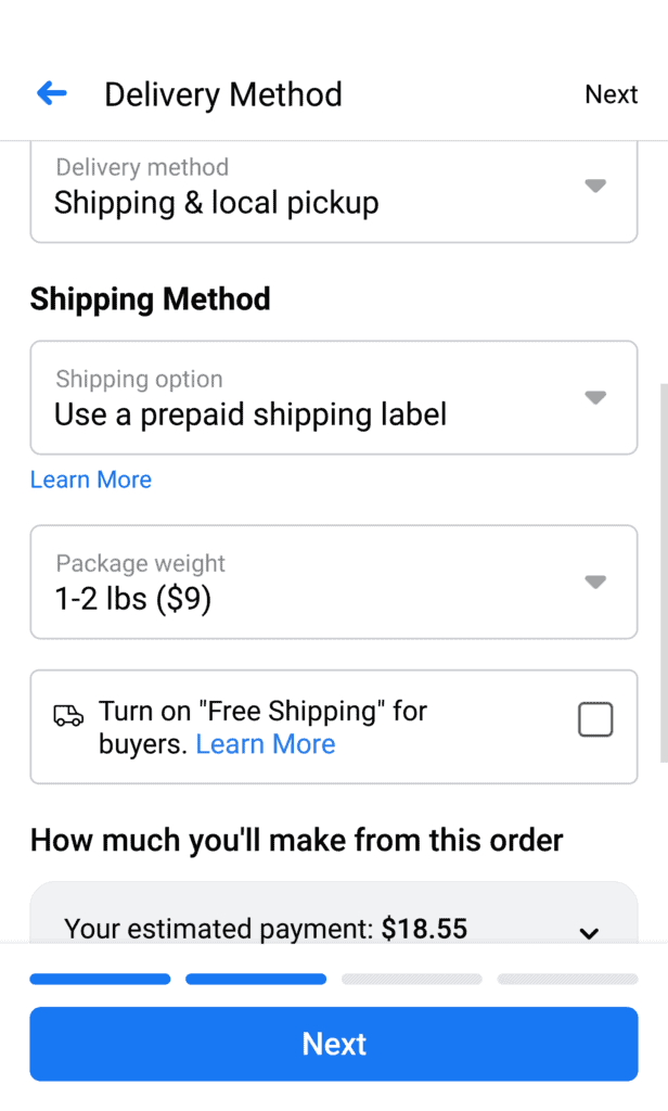 How Does Shipping Work on Facebook Marketplace?