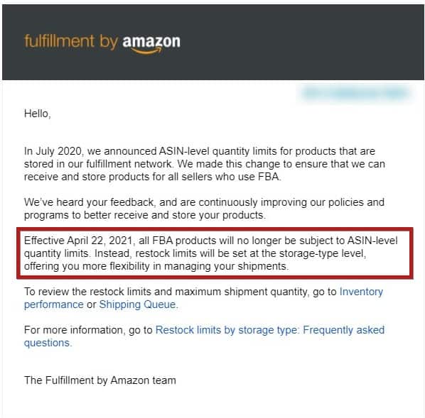 How to Deal With Amazon FBA Restock Limits Online Selling Experiment
